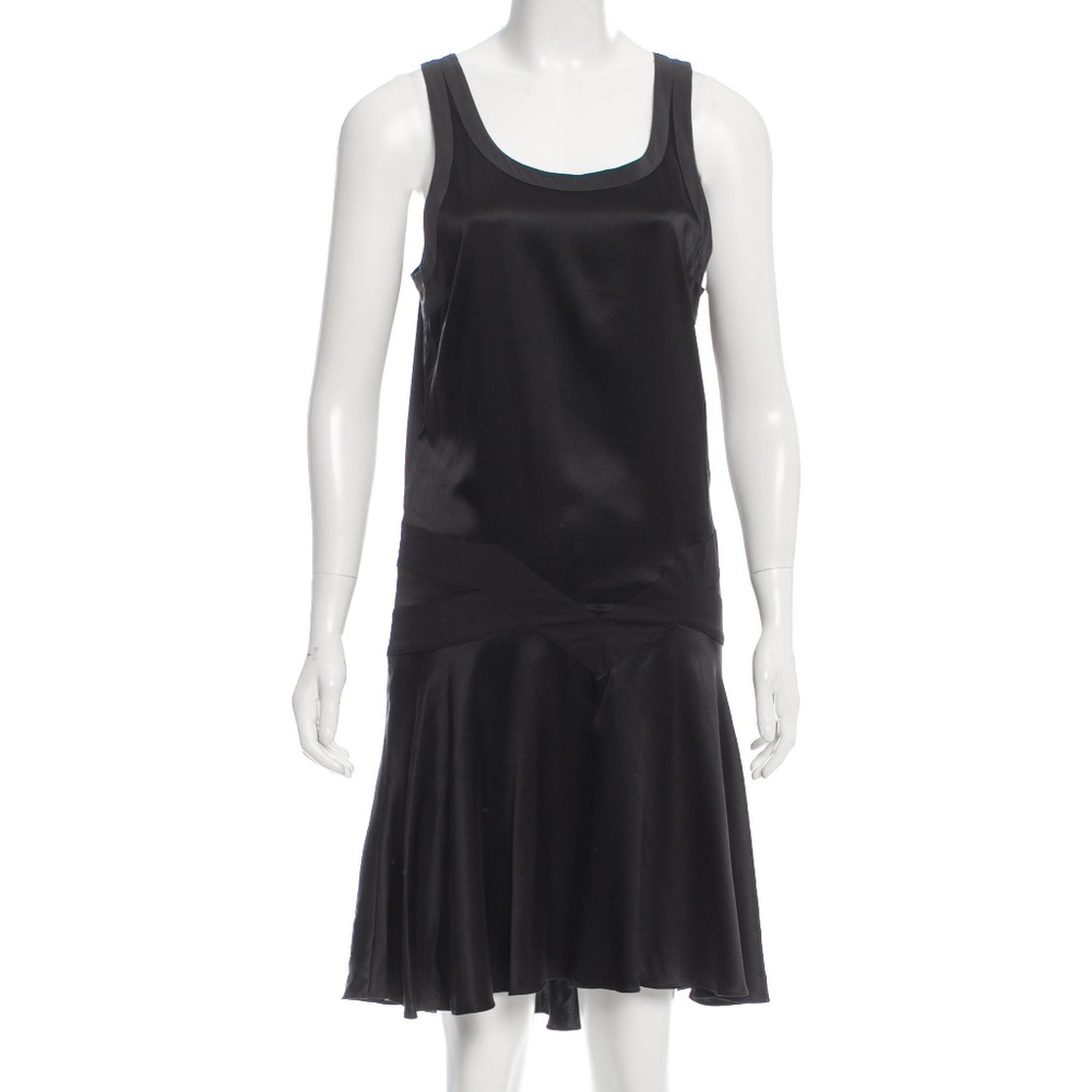 JOSEPH SILK KNEE-LENGTH DRESS